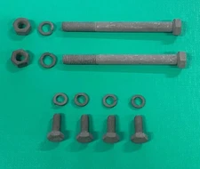 NEW Land Rover Series 2 2a Steering Relay to Chassis SHERARDIZED Bolts 256432