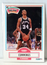 1990 Fleer #170 Terry Cummings Card