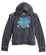 Disney Descendants 3 Girls "First Gereration VK" Graphic Hoodie M 7-8