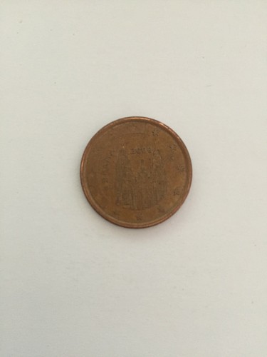 Pièce de monnaie 5 cent centimes euro Espagne 2000 - Photo 3/4