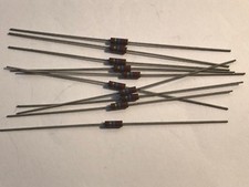 10 Allen Bradley Carbon Comp Resistors 12 Meg ohms 5% 1/4W RC07GF126J