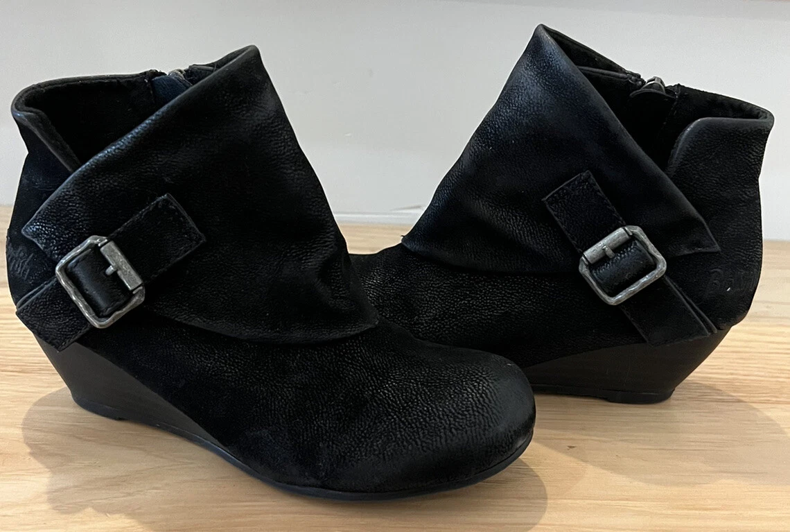 Girls black hot sale boots size 13