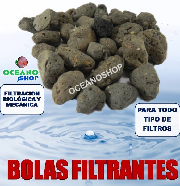 85gr BOLAS FILTRANTES FILTRO INTERIOR MOCHILA pecera Mejor que CERAMICA ACUARIO