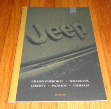 Original 2012 Jeep Full Line Sales Brochure Catalog Wrangler Grand Cherokee