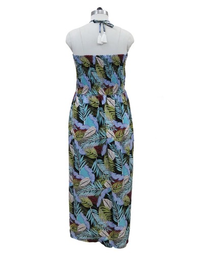 Women's Strapless Maxi Dress Plus Size Tube Top Long Skirt Sundress Party Dress - Picture 89 of 229
