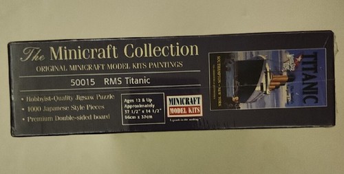 The Minicraft Collection TITANIC 1000 Piece Japanese Style Jigsaw Puzzle NEW - Picture 7 of 7