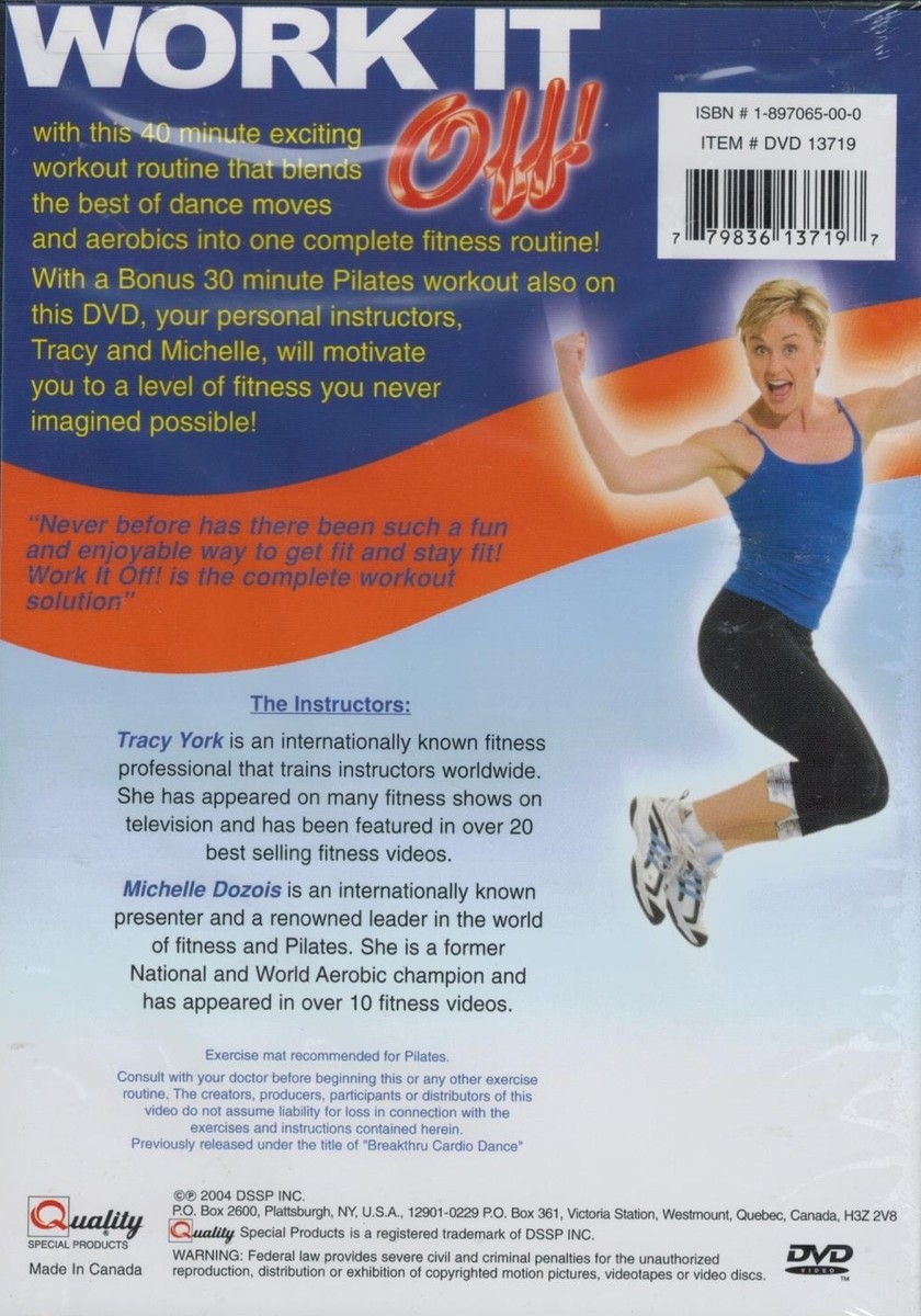 Tracy York and Michelle Dozois in Work It Off! Cardio Dance