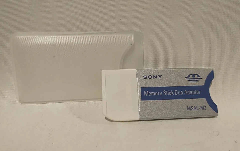 Sony Original Memory Stick Duo Adapter Aluminum Authentic MSAC-M2 - Image 2 of 4