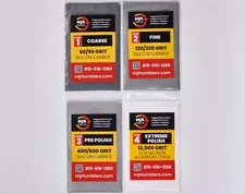 30lb Rock Tumbler Refill Media Grit Kit Stone Polishing Silicon Carbide Al Oxide