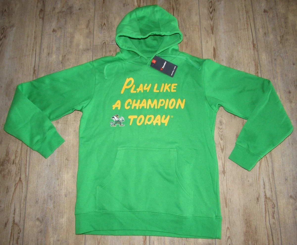 Fanatics Notre Dame Irish Play Like a Champion Today Hoodie Jacket