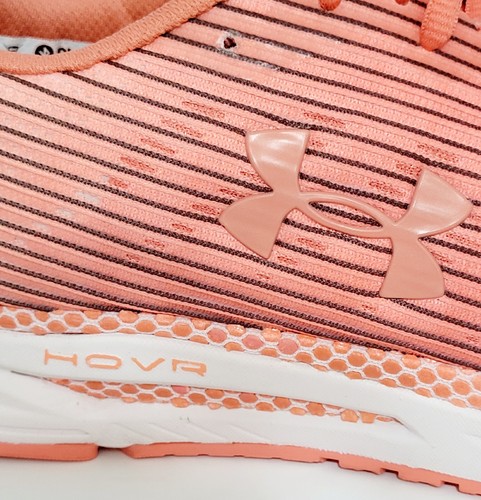 Under Armour HOVR Velociti 2 Running Shoes Sneakers Coral Peach Wms 8.5US 40EU - Picture 13 of 19