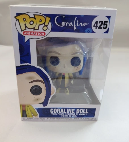 Funko POP! Animation Coraline Doll #425 Vaulted/Retired Coraline 2018
