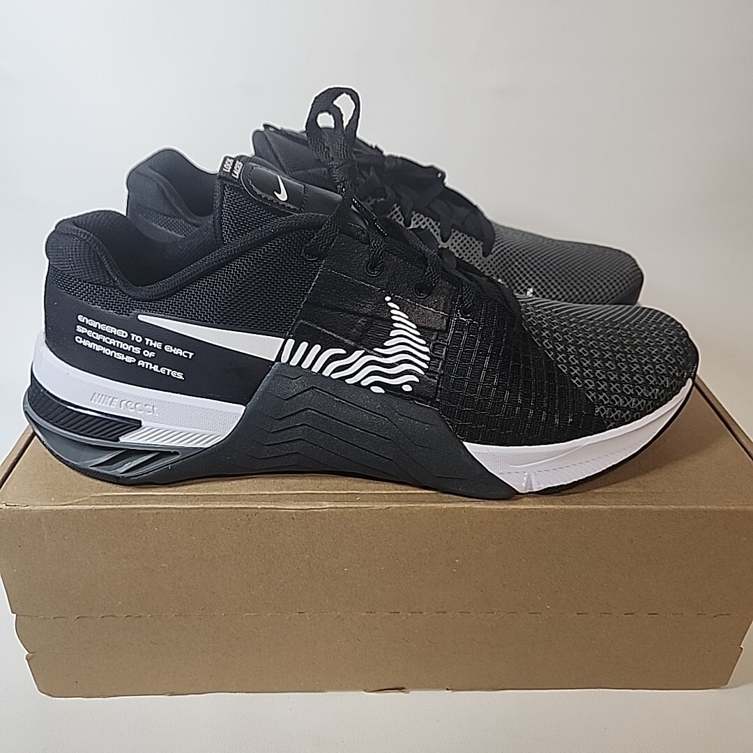 Nike Metcon 8 - Black/White, DO9328-001, Size: 11 | eBay