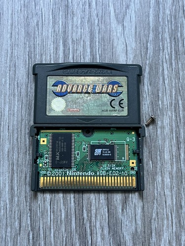 Advance Wars Gameboy Advance Pal Euro