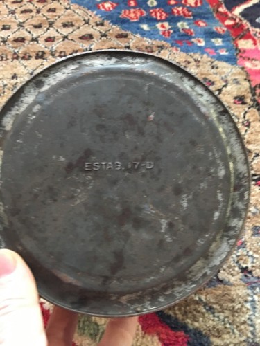 Vintage Industrial Rustic Morrell Pride Lamb Livers Bucket - Picture 4 of 7