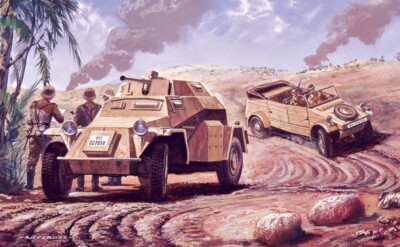Airfix A02312V Deutsches Aufklärungsset Kunststoff-Kit