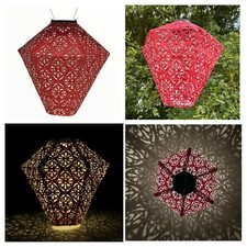 Solar Lanterns with rechargeable battery Garden Lights - many sizes and designs