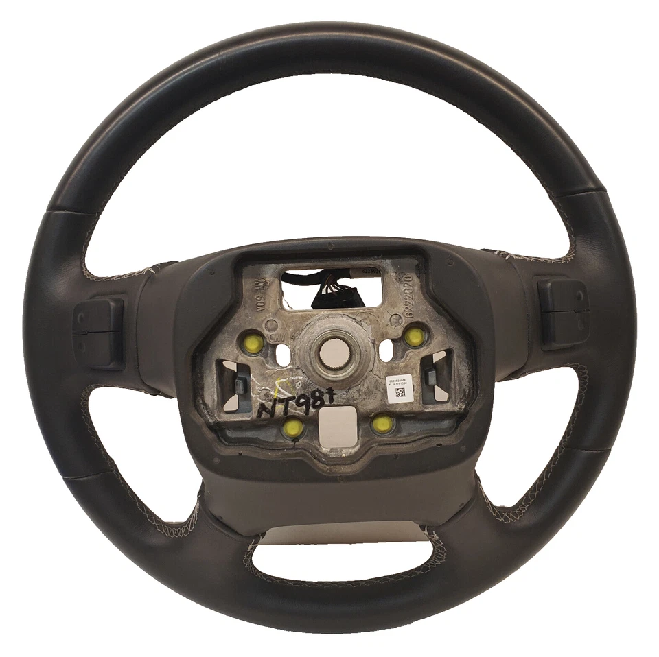 GM OEM # 23423434 Leather Steering Wheel for 2014 GMC Sierra 23134256 23278600 - Image 2 of 4