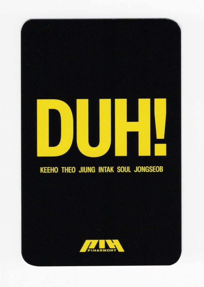 P1Harmony - 8th Mini Album DUH! [MUSIC KOREA] LUCKY DRAW EXCLUSIVE