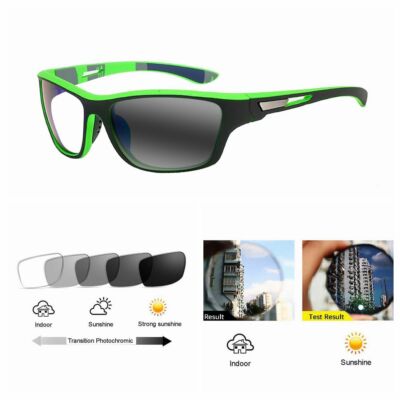 Men Women Cycling Sport Bifocal Transition Photochromic Reading Glass +1.0~+3.0