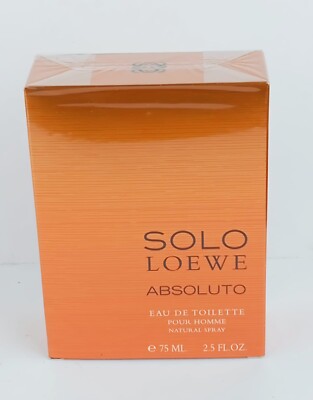 LOEWE   SOLO  LOEWE  ABSOLUTO  POUR  HOMME  EDT  75ml   NAT. SPRAY  NEU / FOLIE