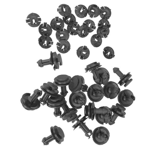 20 Pcs Lower Air Deflector Retainer Clips & Grommets for GM Chevrolet