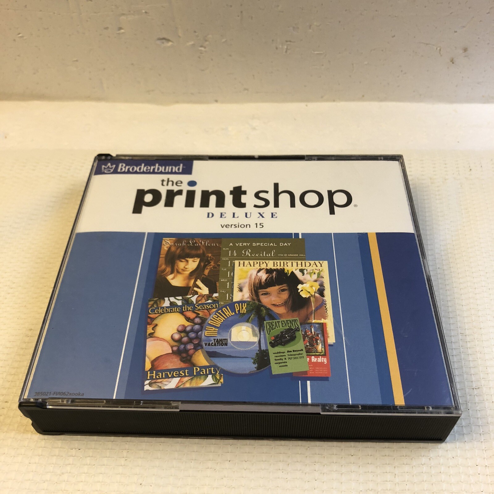 2002 Deluxe Version 15 Broderbund CD rom PC 4 Disc set edit