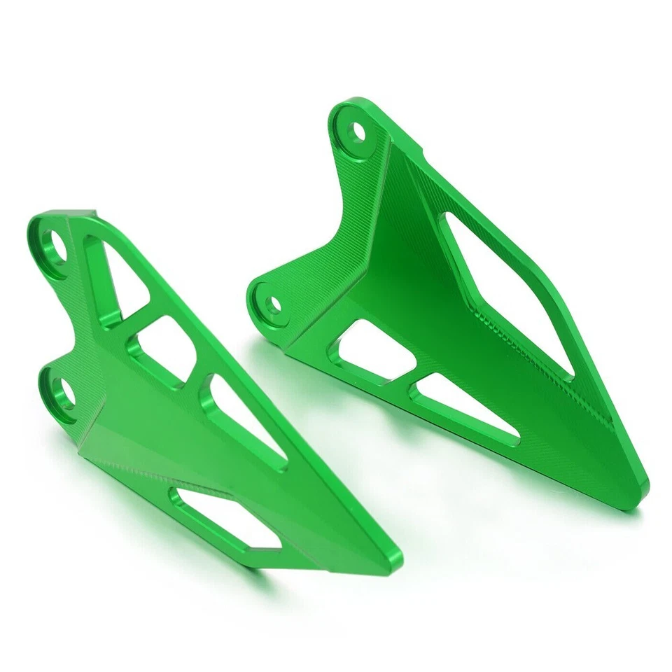 Protector de placa de talón reposapiés de aluminio para 2024 2025 Ninja 500 Z500 Foto 3 de 4