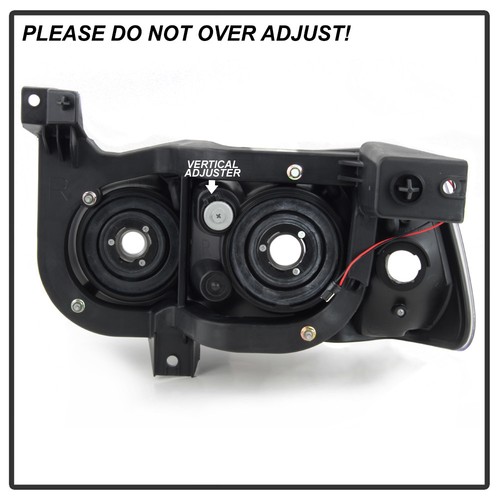 Black 2006-2010 Dodge Charger LED DRL Headlights w/Built In Corner Signal Lamps - Picture 8 of 10