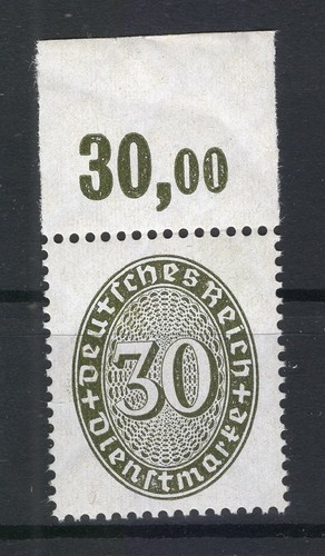 DR-Dienst 120POR Oberrand** MNH Mint (75302