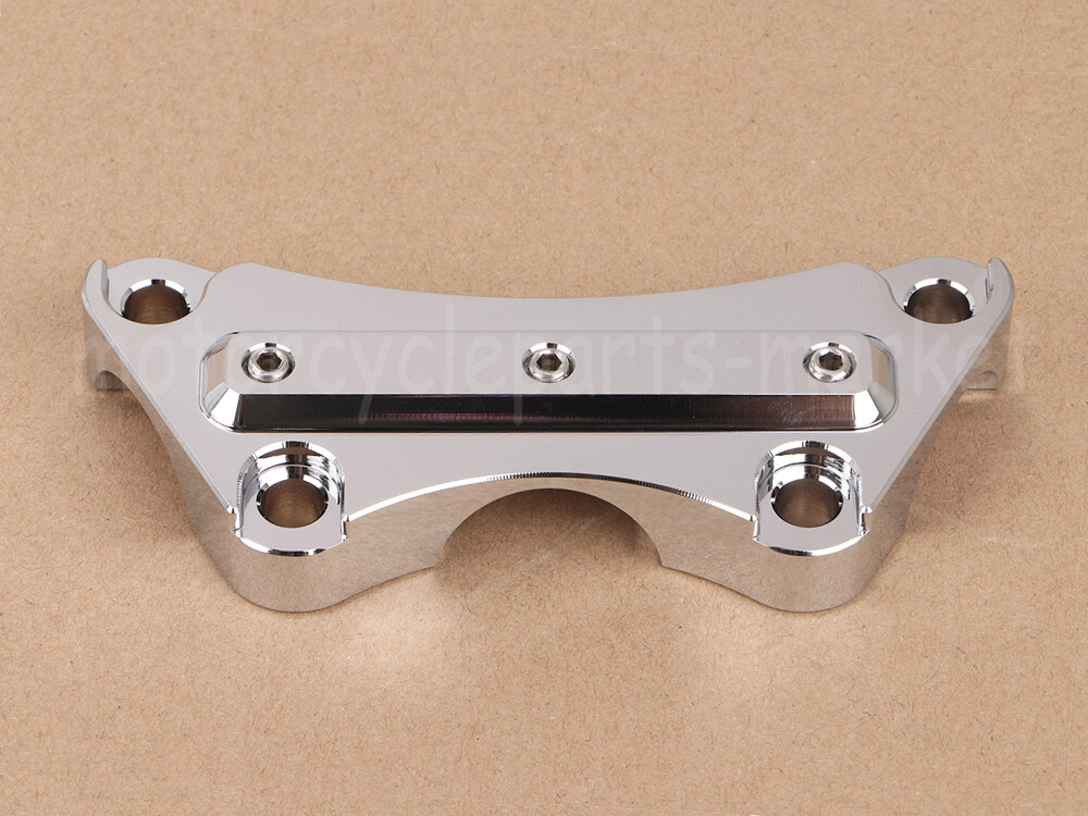 Harley Chrome Bar & Shield 1¼" Handlebar Clamp & Risers M8 Sport Glide