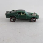 Hot Wheels Redline Mustang Boss Hoss 1969 Green With Black Stripes Hong Kong