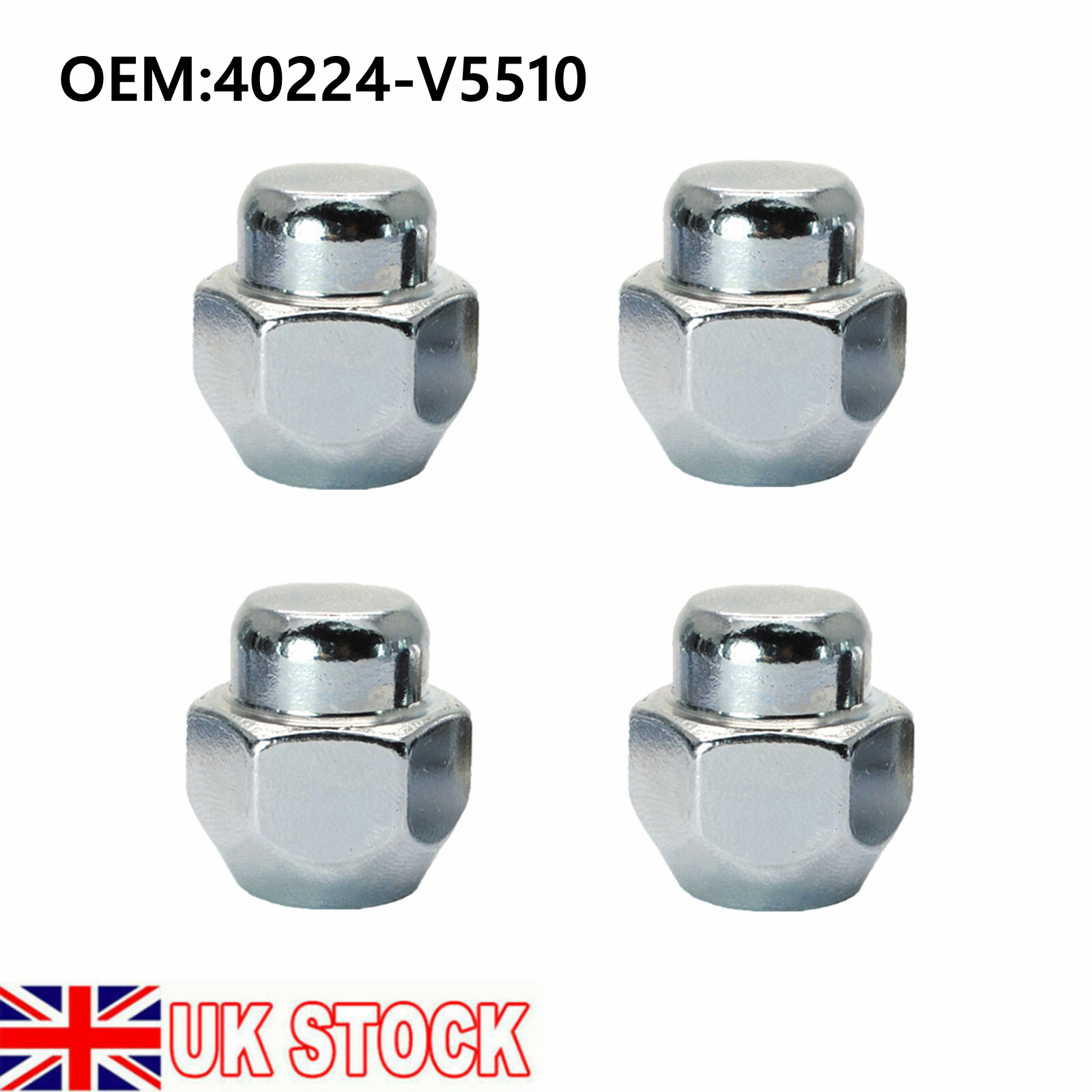 4x Carbon Steel Wheel Nut Lug For Nissan Teana XTrail T31Z 2.0 2.5L