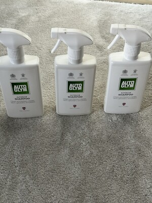 #ad #ad 3x Autoglym Interior Shampoo 500ml Car Interior Shampoo Brand New GBP 19.99