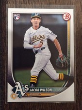 2025 Bowman #9 Jacob Wilson RC