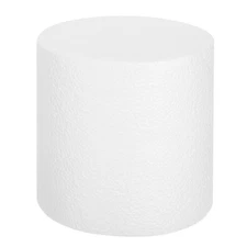 Round Foam Cake Dummy, 6"x 6" White Fake Cake Circles Dummies