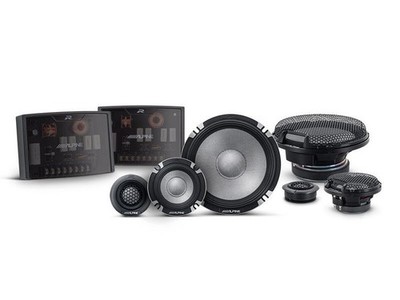 Alpine Type R R2-S653 Lautsprecher 6,5 Zoll 16,5 cm R Series Pro 3-Wege Komponente