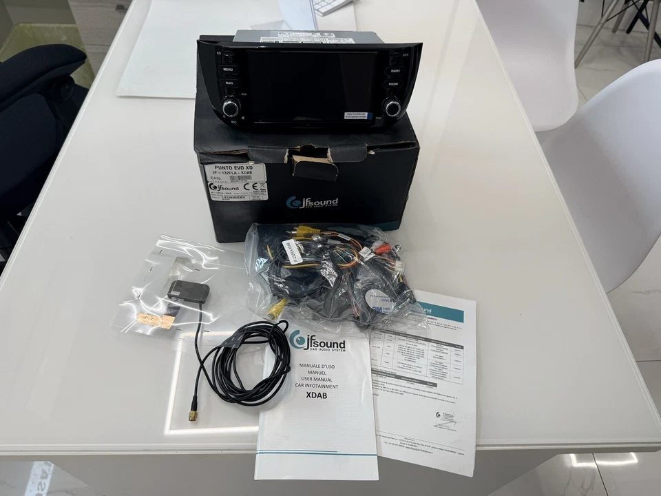 Stereo Autoradio Android Fiat Grande punto EVO JF Soumd jf-132fla-xdab Gps DAB - Immagine 2 di 4