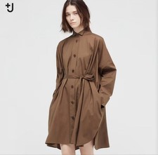 Uniqlo +J Dolman Sleeve Shirt Dress Long Sleeve Women’s Size S