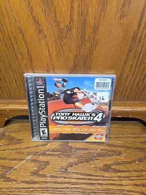 Tony Hawk's Pro Skater 4 (PlayStation 1, 2002) PS1 CIB Complete W/Manual