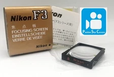 🎦👀✨Unused✨ Nikon Focusing Screen Type B Red Dot For F3 F3HP F3/T From JAPAN