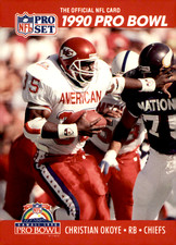 1990 Pro Set - Pro Bowl Christian Okoye #363