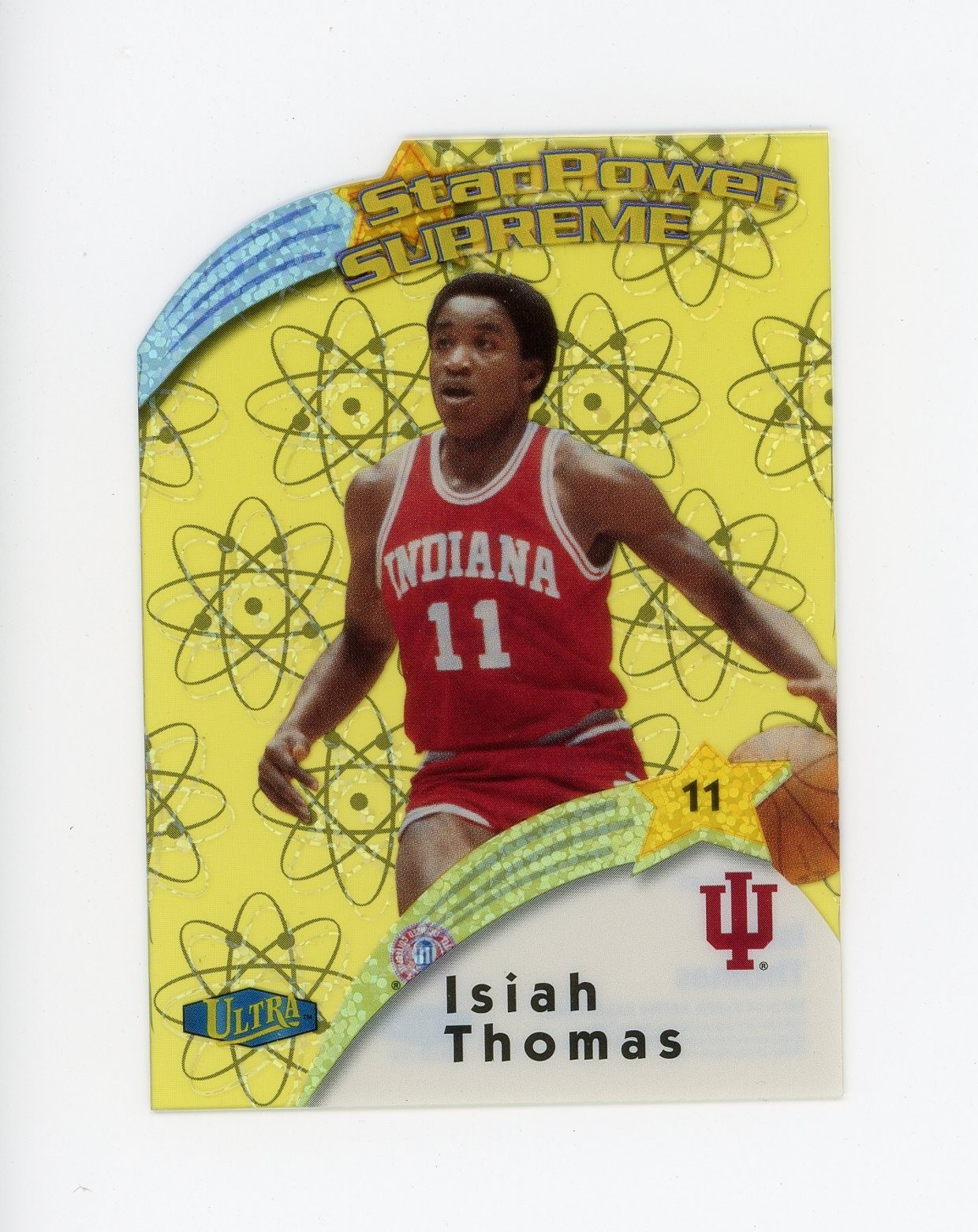 Isiah Thomas 2013-14 Fleer Retro Ultra Star Power Supreme #7SPS Pistons Hoosiers