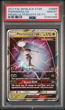 Pheromosa GX Ultra Rare Black Star Promo SM66 Pokemon SM Promos PSA 10 on eBay