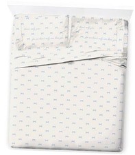 Sheet Set with Fitted, Flat 4 Piece Full Beige - the Summer I Turned Pretty