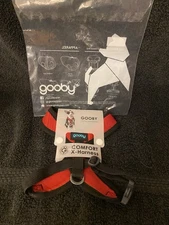 Gooby Comfort X Dog Harness Red Size Small Chest 11.75” to 15.5” Neck 10” Used