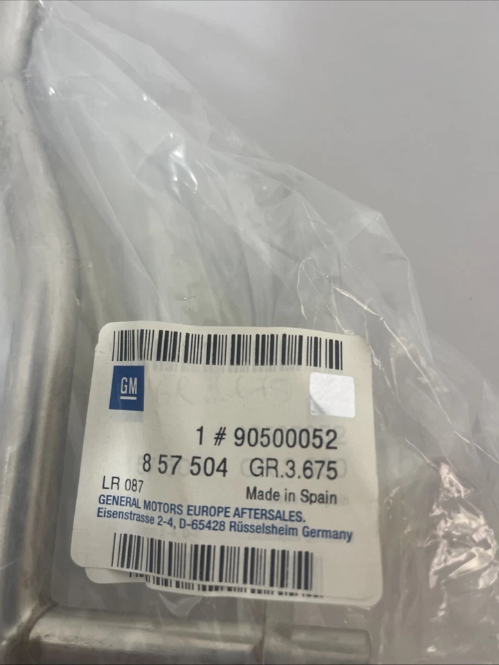 GM Parte No.Cadillac Catera 97-01 3,0 l de inyección de tubo 90500052 Foto 2 de 4