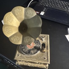 Vintage music box with lighter