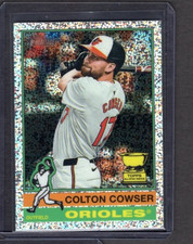 Colton Cowser 2025 Topps Heritage Silver Sparkle Refractor All-Star Rookie Cup