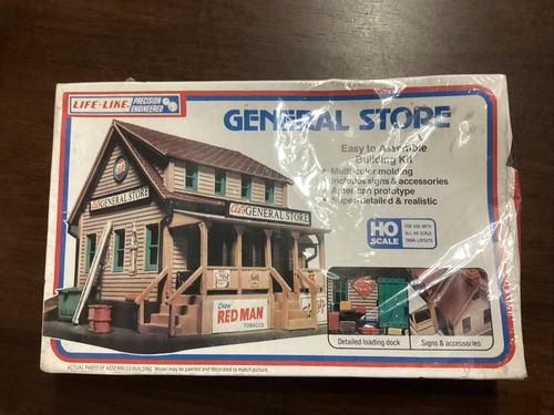 Life-Like HO General Store #1351 Kit Nuevo de Lote Antiguo SELLADO | Zustand: New